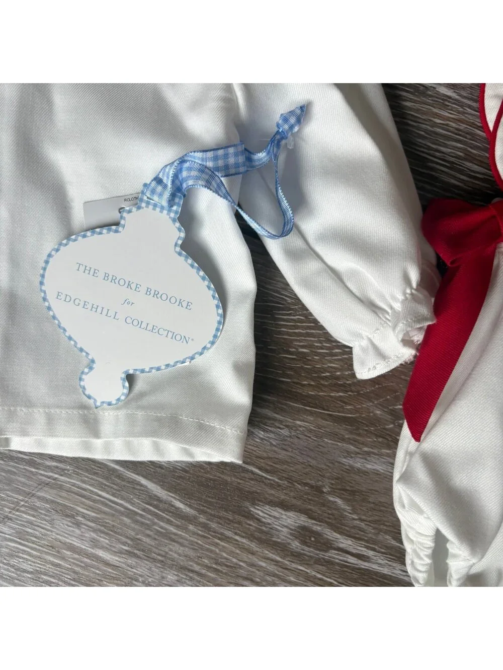Broke Brooke Edgehill Collection Christmas Bubble Set NB NWT